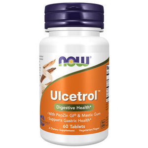 Ulcetrol With Pepsin Gi 60 Tabs by Now Foods