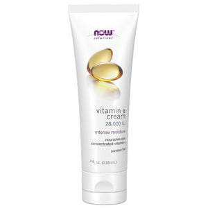 Now Foods, Vitamin E Cream, 28,000 IU, 4 oz tube