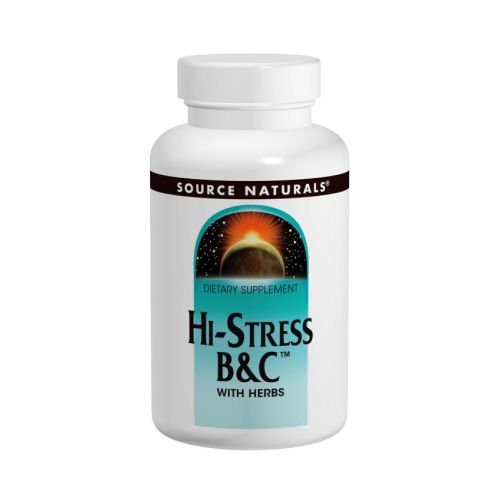 Source Naturals, Hi-Stress B&c, w/ herbs 60 Tabs