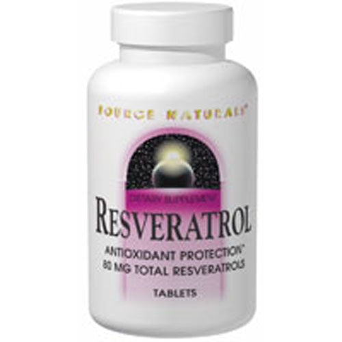 Source Naturals, Resveratrol, 80 mg, 120 Tabs