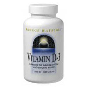 Source Naturals, Vitamin D, 400 IU, 200 Tabs