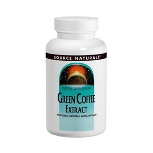 Source Naturals, Green Coffee, Extract 60 Tabs