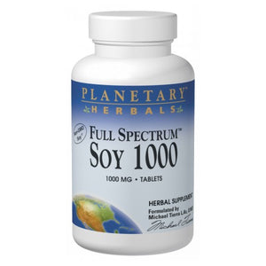 Planetary Herbals, Soy Genistein Isoflavone, 1000 MG, 120 Tabs