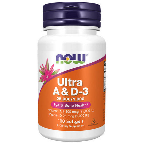 Now Foods, Ultra A & D3, 100 Softgels