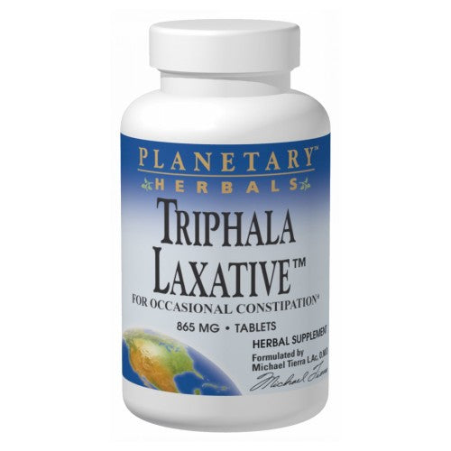 Planetary Herbals, Triphala Laxative, 60 tabs