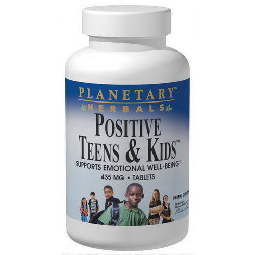 Planetary Herbals, Positive Teens & Kids Tab, 120 Tabs