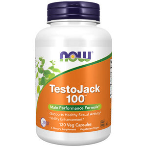 TestoJack 100 120 Vcaps by Now Foods