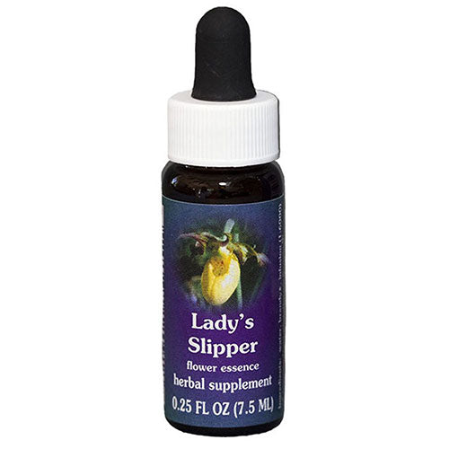 Flower Essence Services, Ladys Slipper (Yellow) Dropper, 0.25 oz