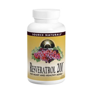 Source Naturals, Resveratrol, 200 mg, 30 Tabs