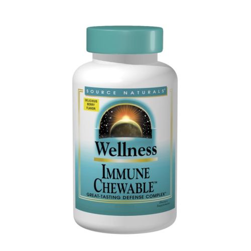 Source Naturals, Wellness Immune Chewable, 30 wafer