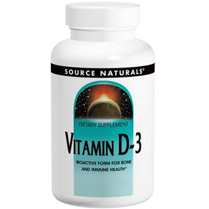 Source Naturals, Vitamin D-3 1000 IU, 200 softgels