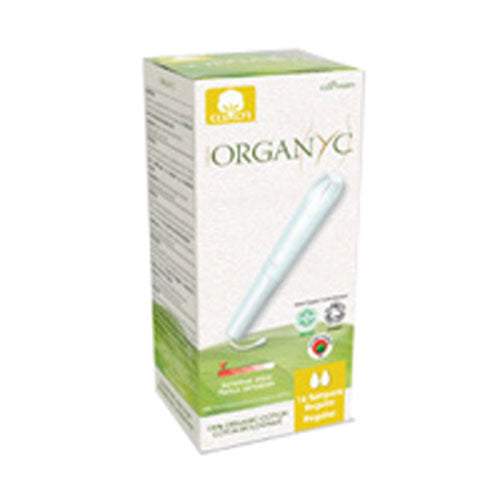 Organyc, Organic Cotton Applicator Tampoons Regular, 16 Count