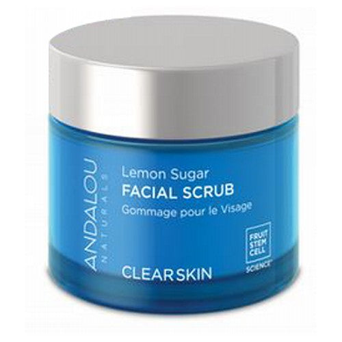 Andalou Naturals, Facial Scrub, Lemon Sugar 1.7 oz